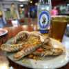 佐敦（香港）「Tong Tai Restaurant （堂泰海鮮菜館）」 藍妹片手に、蝦蛄揚げを頬張る夜