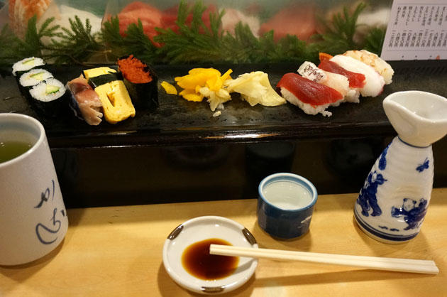 板橋『魚がし寿司』安い！美味しい！街のお寿司屋でお昼酒