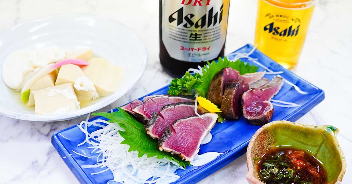 下松『市場食堂』岸和田青果市場で楽しむ禁断の”朝飲み”。マグロが安い！