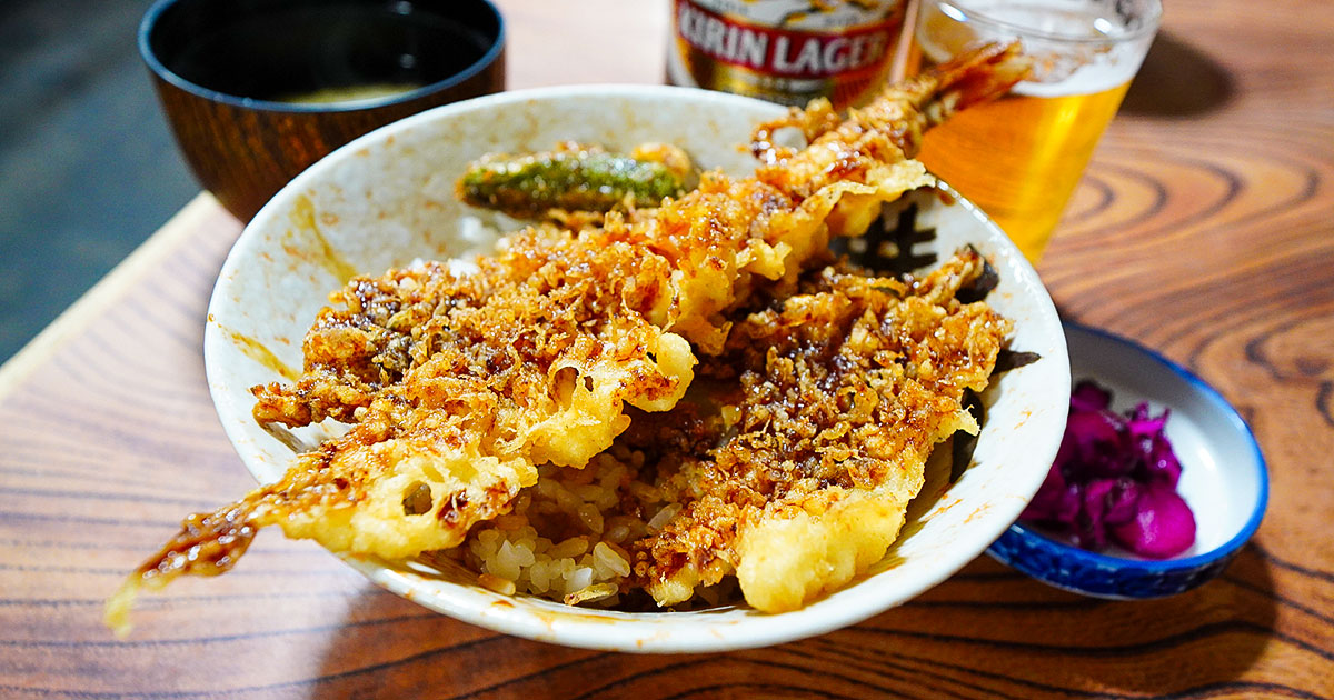 柴又『大和家』山田洋次監督が愛した天丼で昼飲み。創業140年になる帝釈天参道の名店