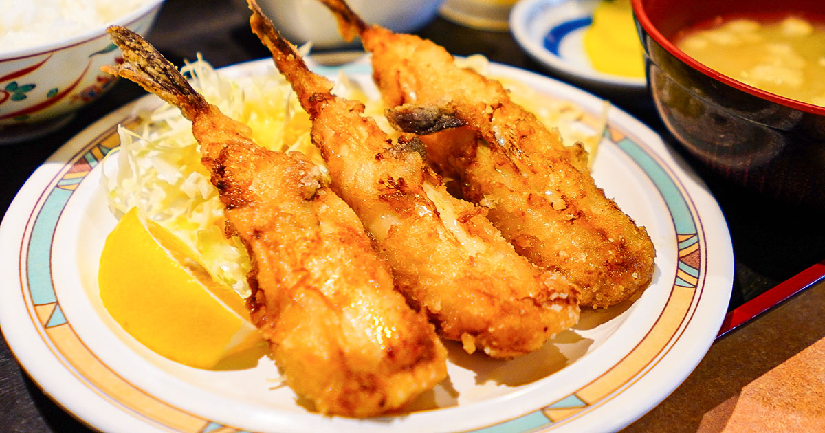 下関『市場食堂 よし』河豚が激安！朝から唐戸市場でふく唐揚げと生ビール これぞ一人旅の醍醐味