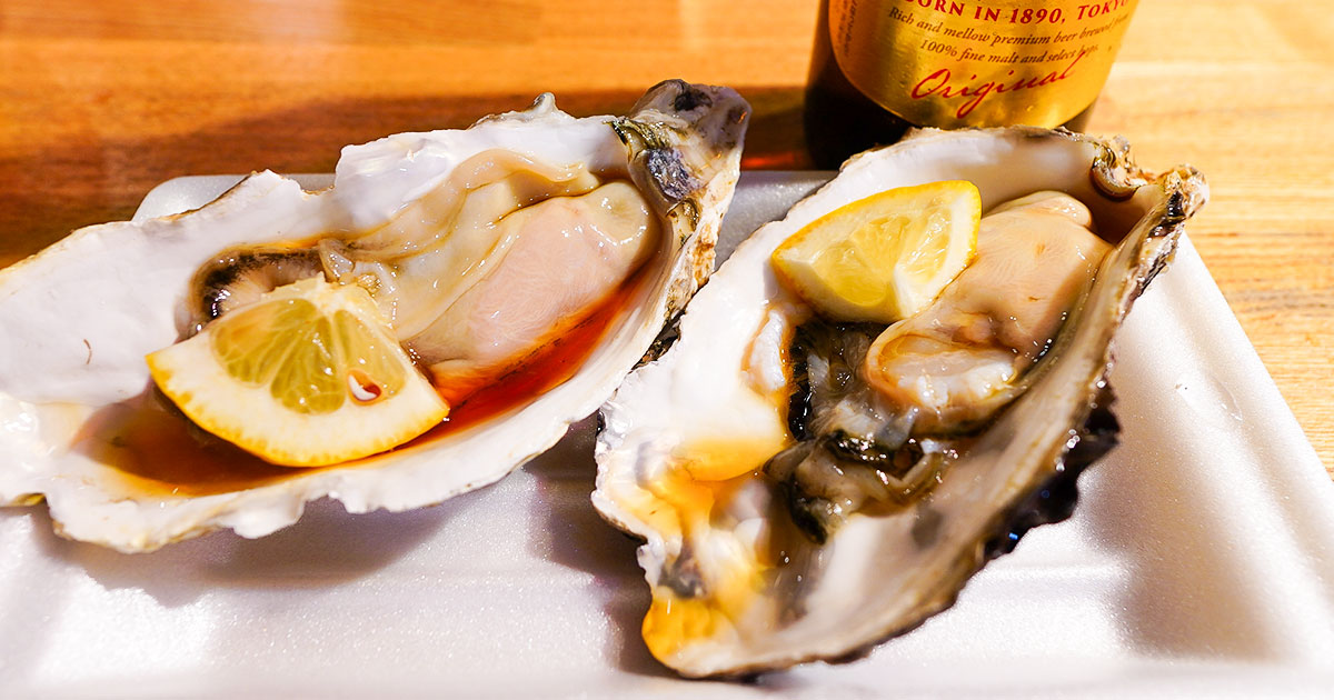 上野『魚草』三陸漁業者直送の海鮮立ち飲み！カオスなアメ横で本物の味に舌鼓を打つ