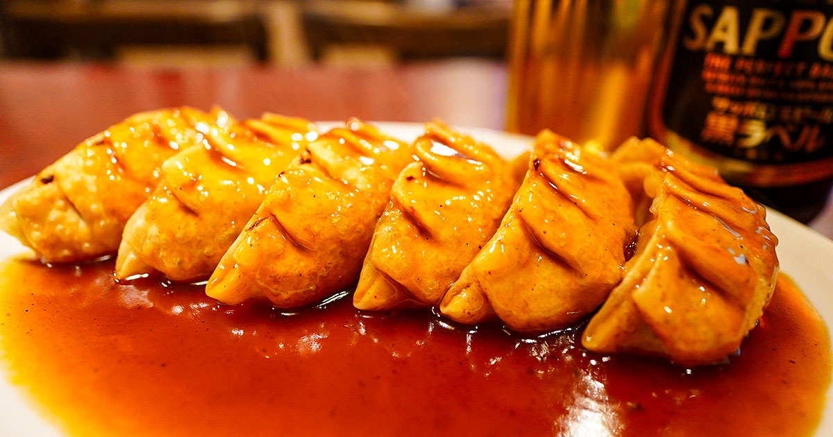 西船橋『菜来軒』揚げ餃子甘酢タレと海老炒飯で乾杯!大通りにポツンと佇む大箱町中華