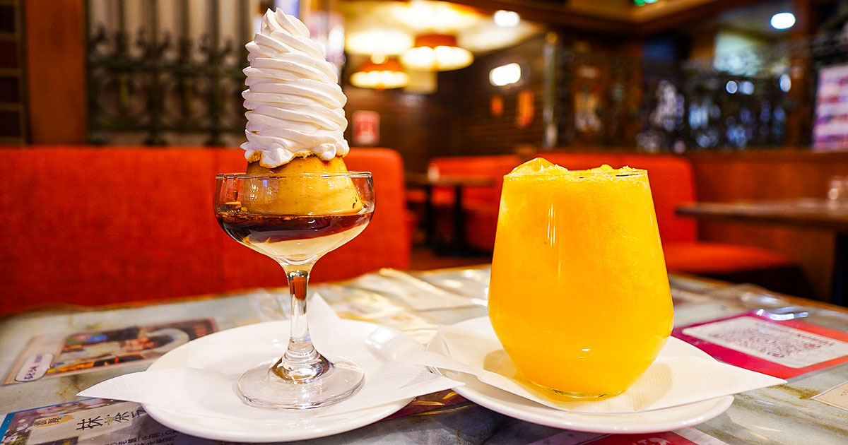 入谷『喫茶トロント』昭和40年創業 レトロ喫茶で昼飲み！自家製プリンつまみに果肉こぼれる生搾りサワー