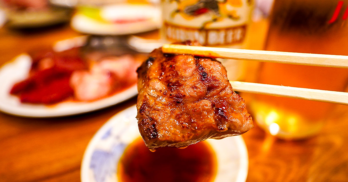 上野『東京苑』昭和23年創業 ハラミはここから広まった!コリアンタウンの大衆焼肉店