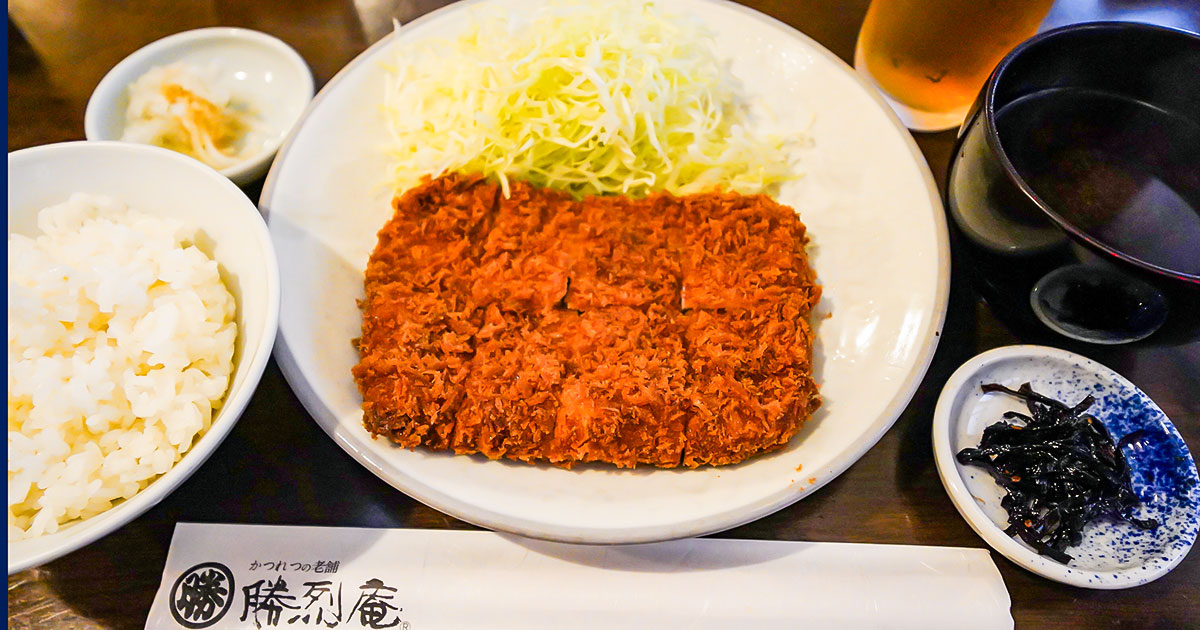 横浜・関内『勝烈庵 馬車道総本店』創業百年!浜っ子が誇る四角いカツレツで麒麟が進む