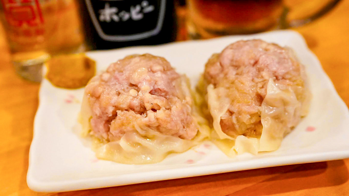 錦糸町『立ち呑み 粋』駅徒歩1分のせんべろ酒場!ナカ3杯分のホッピー580円に、自家製鶏ジャンボ焼売220円を